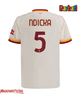 AS Roma Evan Ndicka #5 Tricou Fotbal Replică 2026-27 Barbati Deplasare
